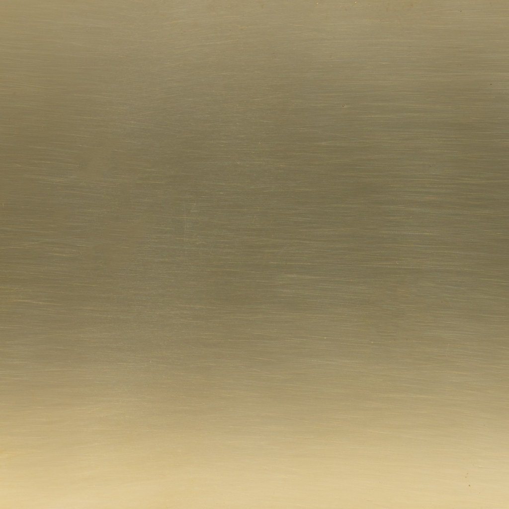 Messing poliert nicht lackiert